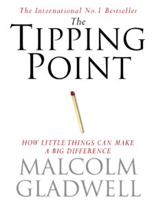 The cover of the Tipping Point by Malcolm Gladwell. Gil Horsky lists inspirational books.